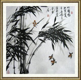 吴进良_竹雀图2