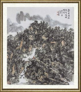 朱元更_水佩青峰