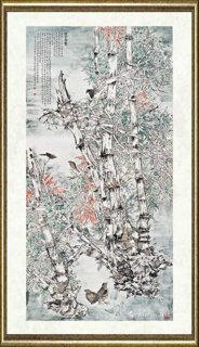 朱元更_清篁幽鸣