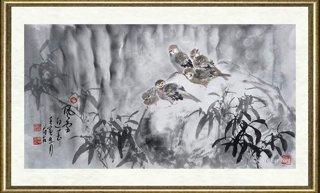 蔡茂友_《风雪迎春》