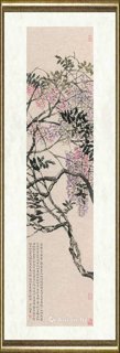 管峻_花卉四条屏左起之一