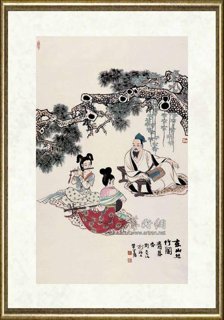 刘旦宅_东山丝竹图