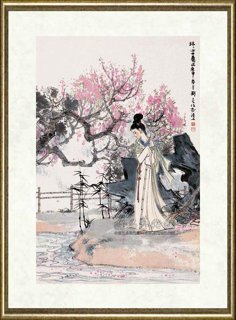 刘旦宅_黛玉葬花