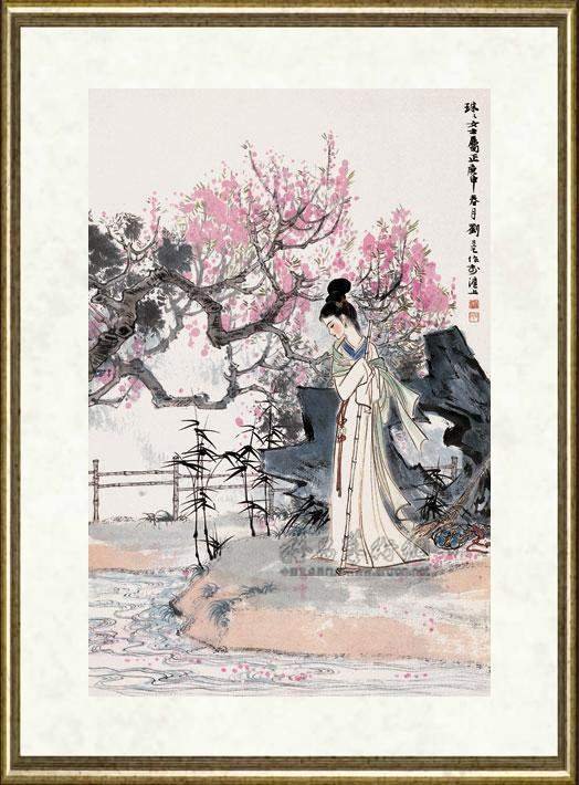刘旦宅_黛玉葬花