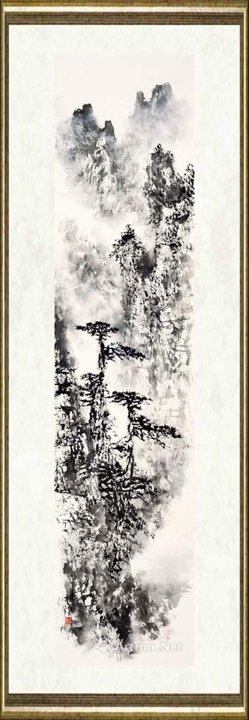 丁友海_黄山四条屏1