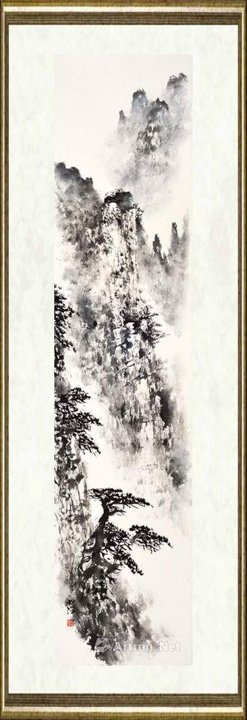 丁友海_黄山四条屏2