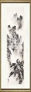 丁友海_黄山四条屏3