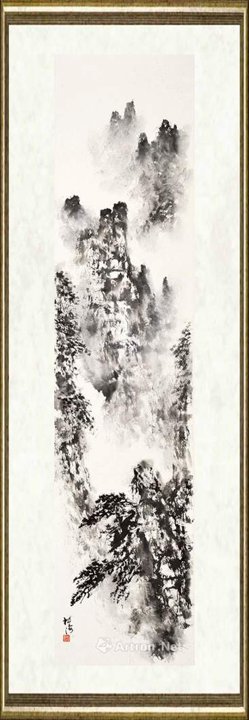 丁友海_黄山四条屏3