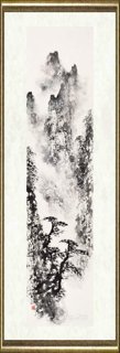丁友海_黄山四条屏4