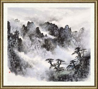 丁友海_黄山烟晓