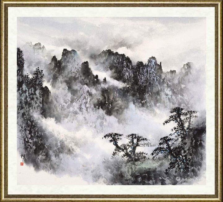 丁友海_黄山烟晓