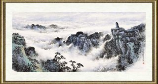 丁友海_黄山飞来石