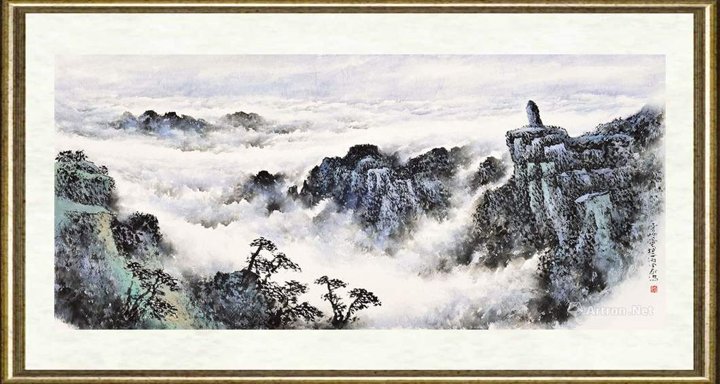 丁友海_黄山飞来石