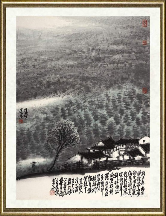 余昌梅_竹影凉月