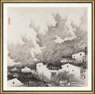 余昌梅_陈家铺写生