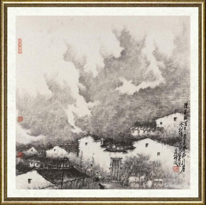 余昌梅_陈家铺写生