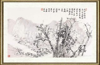 任赛_辋川水陆庵写生