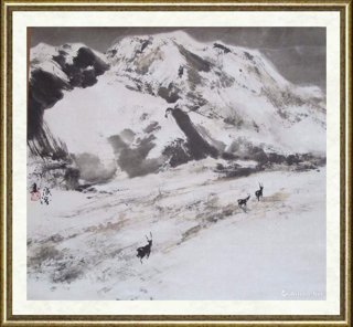 杨泯渝_雪地暮意