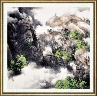 杨泯渝_雾色山清