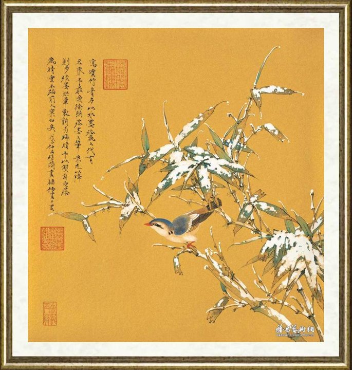 任重_雪竹灵禽