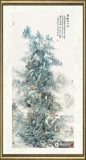 丁杰_雾锁闲山图