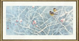 乐震文_积雪初霁