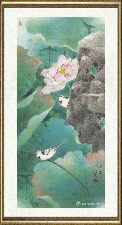 乐震文_荷塘
