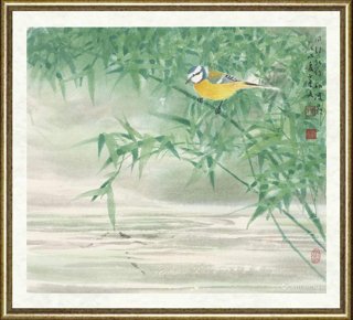 乐震文_风引新竹动波影