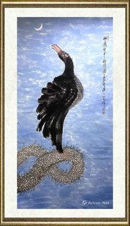 朱祖国_神鹰护主图系列26