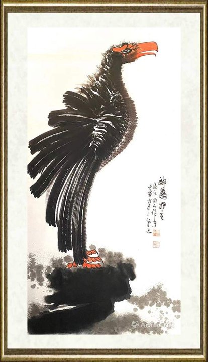 朱祖国_神鹰护主图系列27