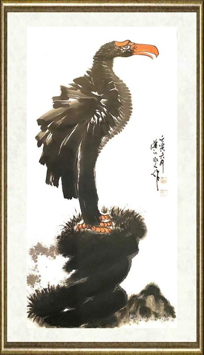 朱祖国_神鹰护主图系列28
