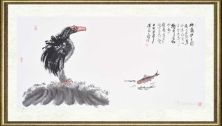 朱祖国_神鹰护主图系列7