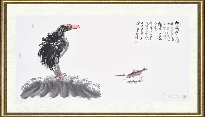 朱祖国_神鹰护主图系列7