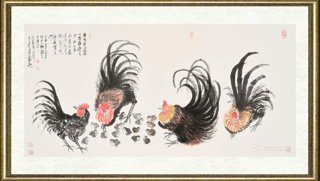 朱祖国_雄鸡图