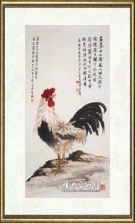 黄君璧_鸡