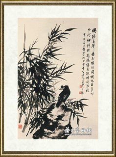 黄君璧_鸲鹆