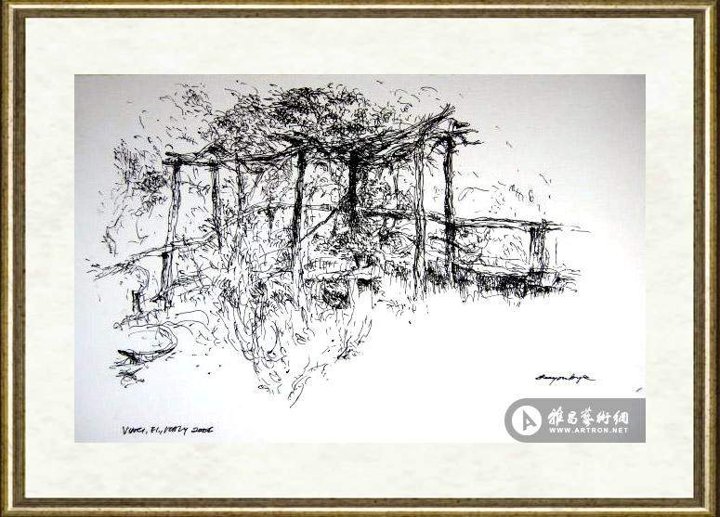 李又白_花园一角