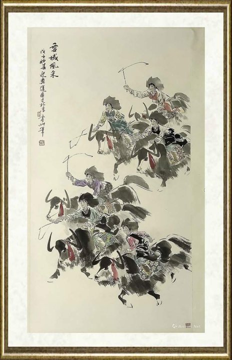 徐震时_《雪域风采》