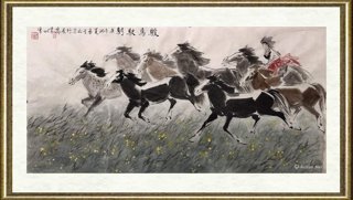 徐震时_《骏马驶骋》