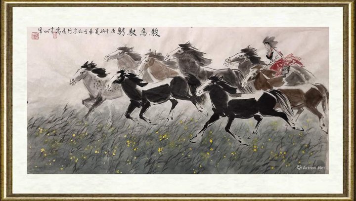 徐震时_《骏马驶骋》