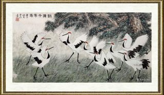 徐震时_《鹤舞千年寿》