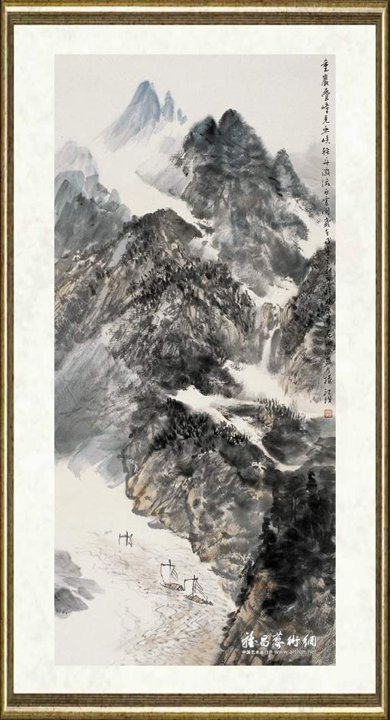 施江城_重岩叠幛见巫峡