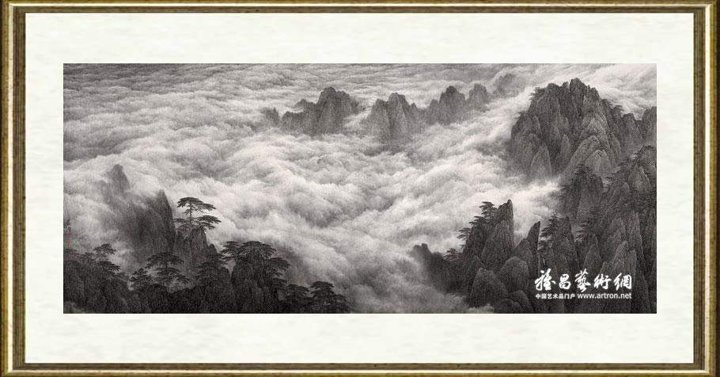 董希源_黄山长卷（局部）