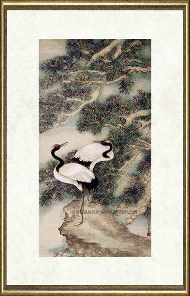 陈佩秋_松鹤图