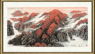 王林森_雄山秀水收眼底