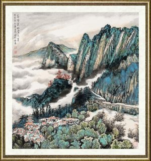 王林森_青城后山金边崖