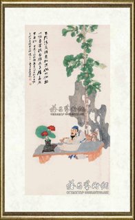 张大千_觅句图