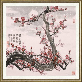 朱秀坤_雪色拢月