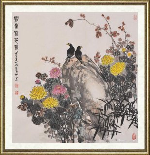 朱秀坤_霜染秋色浓