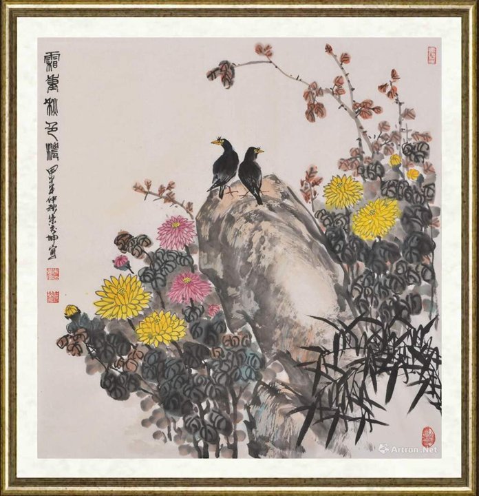朱秀坤_霜染秋色浓